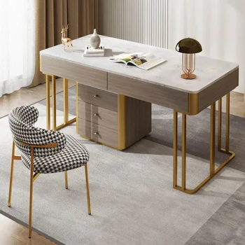 Луксозно бюро, модерно и семпло домакинско бюро, кабинет, минималистично бюро и комбинация от столове