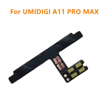 Ново за UMIDIGI A11 PRO MAX 6.8'' Части за мобилен телефон Бутон за включване на захранването + клавиш за сила на звука Flex кабел Side FPC аксесоари за ремонт