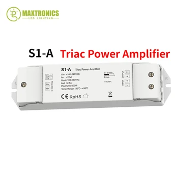 S1-A 100-240VAC Triac усилвател на мощност 1CH * 2.5A за 1-канален триак димируем драйвер OR ретранслатор конзола работа димиране LED светлини