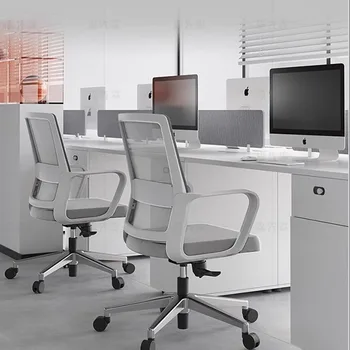 Проучване ергономичен офис стол подвижен удобен въртящ се коленичил суета офис столове игра Cadeira геймър балкон мебели