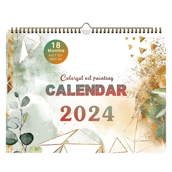 Memo Office Стенен календар Месечно планиране Организиране 2023-2024 Постоянни бележки за правене Списъци Дебела хартия Ваканционна къща