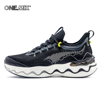 ONEMIX 2023 Дамски обувки за въздушна възглавница за скачане на въже Спортни дишащи удобни обувки за ходене Мъжки есенни и зимни маратонки