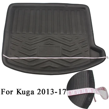 Заден товарен багажник Liner багажник мат тава килим за Ford Kuga 2013 2014 2015 2016 2017