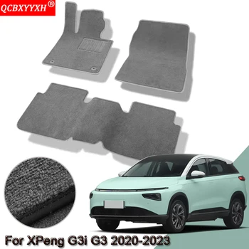 Персонализирани стелки за кола за XPeng G3i G3 2020-2022 2023 Водоустойчиви неплъзгащи се стелки за под Килими за вътрешна защита Аксесоари за килими