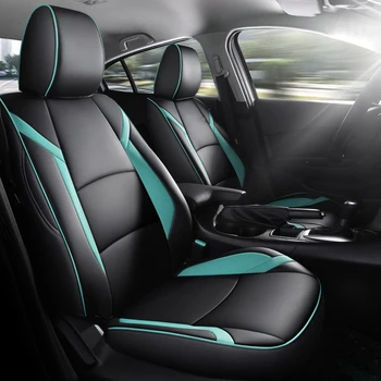 Специални калъфи за столчета за кола за Mazda 3 Axela 2014 2015 2016 2017 2018 360° Пълно покритие кожена възглавница столче за кола защитно покритие