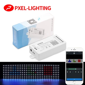 SP801E Wifi Art-Net LED контролер за WS2812B WS2811 LED лента LED матрица панел модул безжичен контрол IOS Android DC5-24V