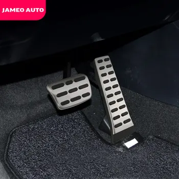 Jameo Auto неръждаема стомана кола педал защита капак авто педали за KIA Forte 5 2016 2017 газ спирачка педал накладка аксесоари