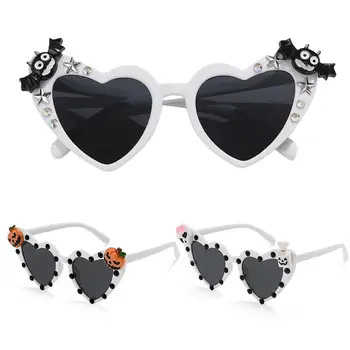 Дяволска тиква череп декор Хелоуин очила модни UV400 слънчеви очила очила за жени