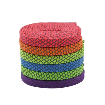 6 цвята 7MM чифт обувки аксесоар плоски отразяващи връзки за обувки многоцветен светещ кабел Унисекс за спорт баскетбол капка доставка