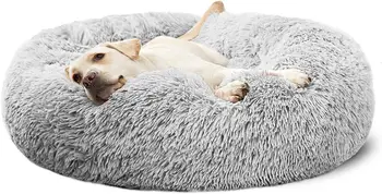 Легло за кучета Дълго плюшено топло легло за домашни любимци за малки средни лареги куче домакинство лесен за почистване Котешко легло Всесезонно котешко легло