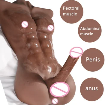 реалистичен вагина реалистичен задник половин тяло секс играчки за гей мъже секс играчки анален кукла секс играчки за жени реални мастурбатори секс магазин