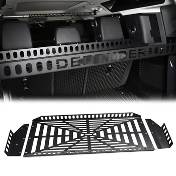 Алуминиеви рафтове за съхранение на багаж за багажник за кола Многофункционална палетна стойка за съхранение за Land Rover Defender 2020 2022