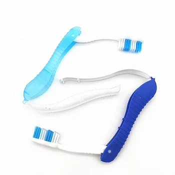 Преносими за еднократна употреба сгъваеми пътуване къмпинг четка за зъби зъб устни инструменти за почистване
