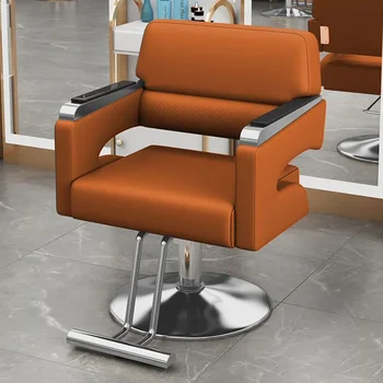 Recliner грим бръснарски столове въртящ салон зъболекар работилница регулируеми бръснарски столове бръснари хидравлични Cadeira красота мебели