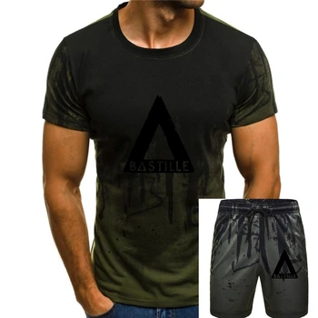 New Bastille Wild Wild World Tour Концерт Мъжка черна тениска Размер S-2Xl Висококачествена тениска