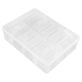 мъниста за съхранение на мъниста малки контейнери занаятчийски организатори и с капак мини прозрачни пластмасови кутии pp случай