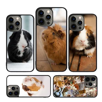 Hamster Калъф за морско свинче за iPhone 15 SE 2020 XR X XS Max 6S 7 8 Plus 12 13 Mini 11 12 13 14 Pro Max капак на бронята