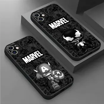 Marvel Ironman Groot калъф за телефон за Xiaomi Mi 12S 12T 11T 12 Lite 13 CC9 Pro Note 10 Pro 11 Lite 10T Pro 9 9T силиконов капак