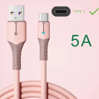 3A Тип C USB кабел Кабел за бързо зареждане за Meizu M6 Huawei Mate 40 30 Xiaomi Samsung бързо зареждане USB зарядно кабели кабел за данни