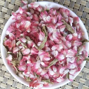 Висококачествен естествен сушен глобус амарант цвете венчелистче с листа за смола бижута сватбена свещ вземане ароматни саше пълнеж