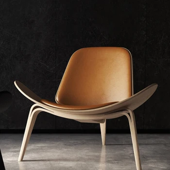 Wingback офис хол стол луксозно дърво скандинавски дизайн хол столове модерни възрастни Chaises де салон мебели за дома