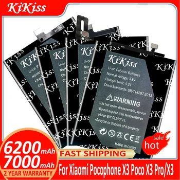KiKiss BN57 BN61 батерия за Xiaomi Pocophone X3 Poco x3 Pro Batterij + Track NO