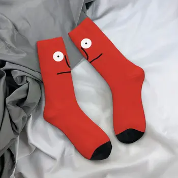 Korea Funky Socks Funny Expression Trendy Stockings Girls Warm Soft Running Sports Socks Winter Design Anti Bacterial Socks