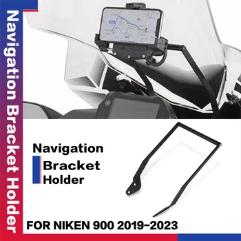 За YAMAHA NIKEN 900 NIKEN900 2019-2023 Moto Части Държач за навигационна стойка Телефон Мобилен телефон GPS плоча скоба Държач за поддръжка