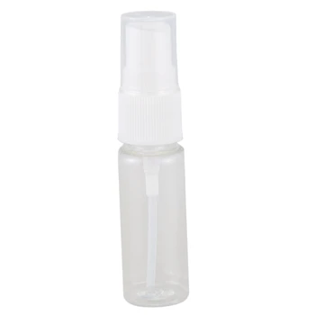 Топ оферти 250-пакет празни прозрачни пластмасови бутилки за спрей с фина мъгла с кърпа за почистване от микрофибър, 20Ml контейнер за многократна употреба Перфектен