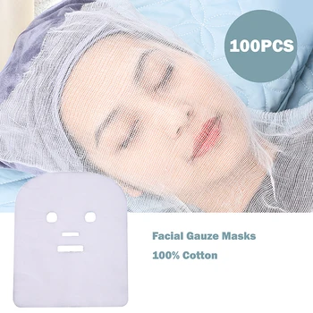 100Pcs маска за лице марля за лице отслабване премахване на торбичка за очи маска за грижа за кожата красота