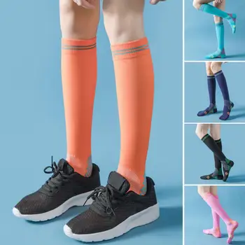 Дишащи футболни чорапи Памучни защитни модни баскетболни футболни компресионни чорапи Аксесоари за спортни костюми
