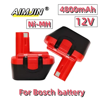 За Bosch BAT043 NI-MH 12V 4800mAh Замяна PSR 1200 За BAT043 BAT045 BAT046 BAT049 BAT120 BAT139 GSB инструмент батерия