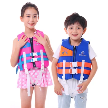 Детски спасителни жилетки плуване карикатура плаваща жилетка преносим плаж сърф момчета и момичета плуване начинаещи спасителни жилетки за безопасност