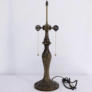 WERFACTORY Само подмяна на основата на настолната лампа, широка 6.5 височина 24 инча, подходяща за 12,14,16,18 инча абажур от витражи Tiffany