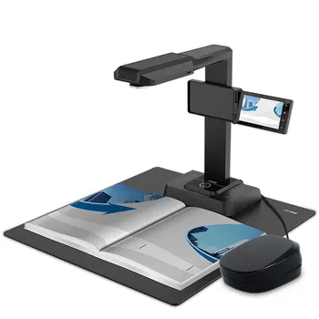 20MP HD високоскоростна камера за документи Плосък скенер за книги A3 A4 Визуализатор Образователен презентатор с екран за визуализация