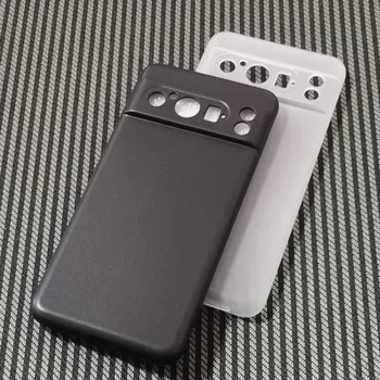 Мек TPU калъф за Google Pixel 8 Pro матов матирано прозрачен черен силиконов корпус за GOOGLE Pixel8 8Pro защитен капак за телефон