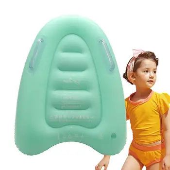 Надуваема дъска за тяло Swim Body Board с дръжки Плуване Начинаещи Плаваща дъска Деца над 3 години Помощна подложка за плажове