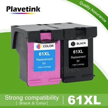 Plavetink 61XL Съвместима касета за мастило за HP61 61 XL за HP61XL за завист 5530 Deskjet 2540 1050 2050 2510 3050 3054 3000 1000