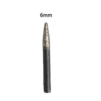  Трайна абразивна точка шлифовъчна глава 6 мм стебло гравиране малко OD 6 / 8 / 12 / 14 мм тънки синтеровани ръка електрическа бормашина