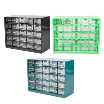 25 Мулти-решетка чекмедже части кутия стенен винт класификация компонент кутия инструмент случай електронни компоненти съхранение ToolBox