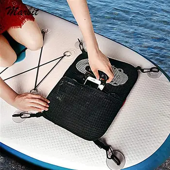 Surfboard Mesh чанта SUP Paddleboard Surfboard Mesh чанта Каяк сърф чанта за съхранение Stand Up Paddle Board Deck Bag Аксесоари за каяк