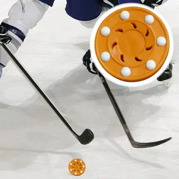 Издръжлив ролков хокей Новост Хокейна топка Висока твърдост Хокейна шайба Спортна топка Спортове на открито