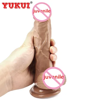 YUKUI вибратор масивна didlos за секс играчки секс магазин анален играчка