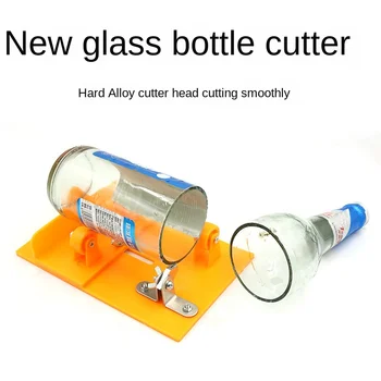 Нова резачка за стъклени бутилки с двойно предназначение DIY машина за рязане на бутилки за вино машина за рязане на стъкло нож стъкло режещ инструмент